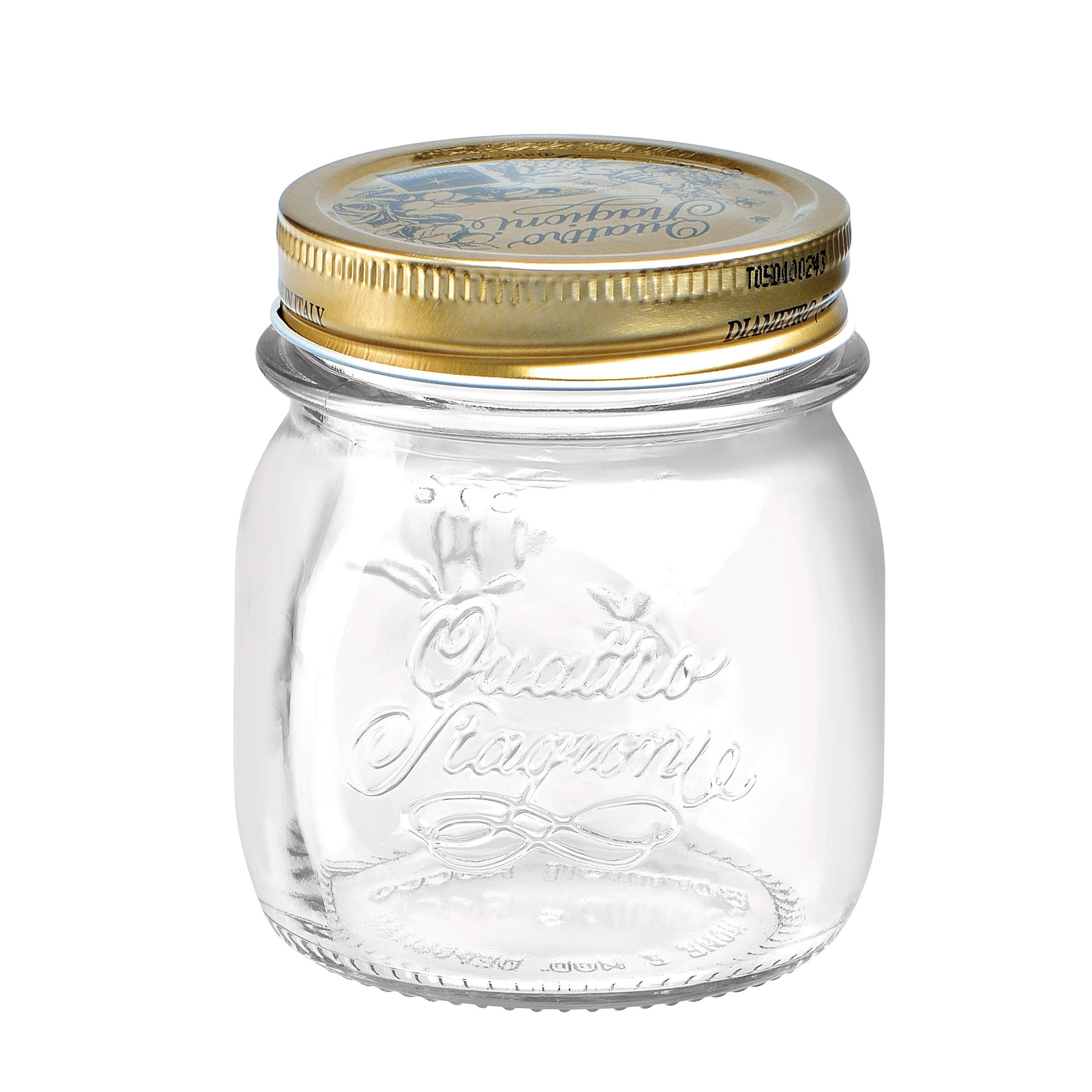 Bormioli Rocco Quattro Stagioni 8.5 oz. Canning Jar (Set of 4)