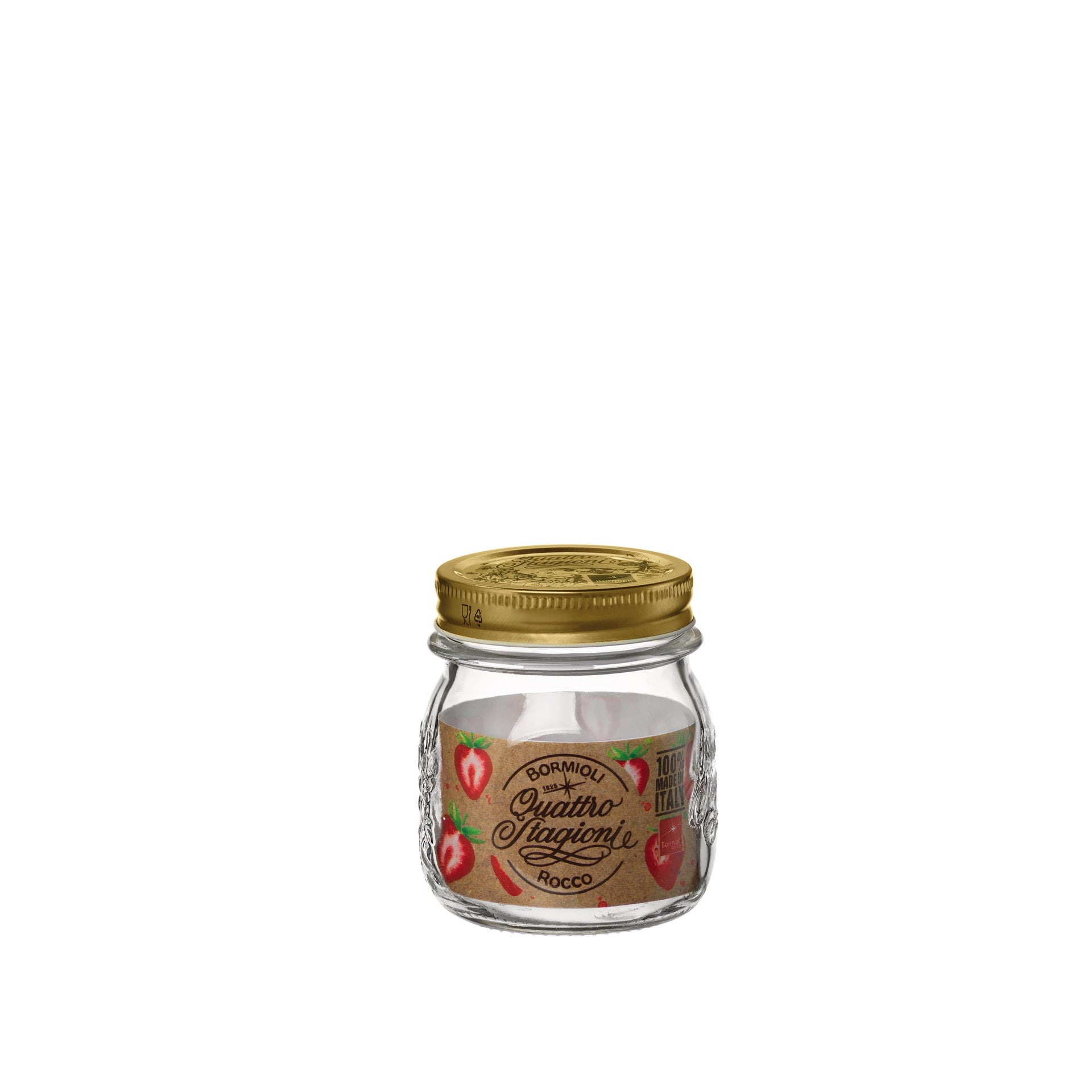 Bormioli Rocco Quattro Stagioni 8.5 oz. Canning Jar (Set of 4)