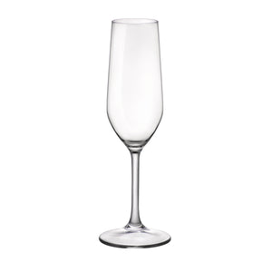 Bormioli Rocco Riserva 7 oz. Champagne or Sparkling Wine Flute (Set of 6)