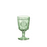 Bormioli Rocco Romantic 10.75 oz. Stemware Cocktail Drinking Glasses, Pastel Green (Set of 4)