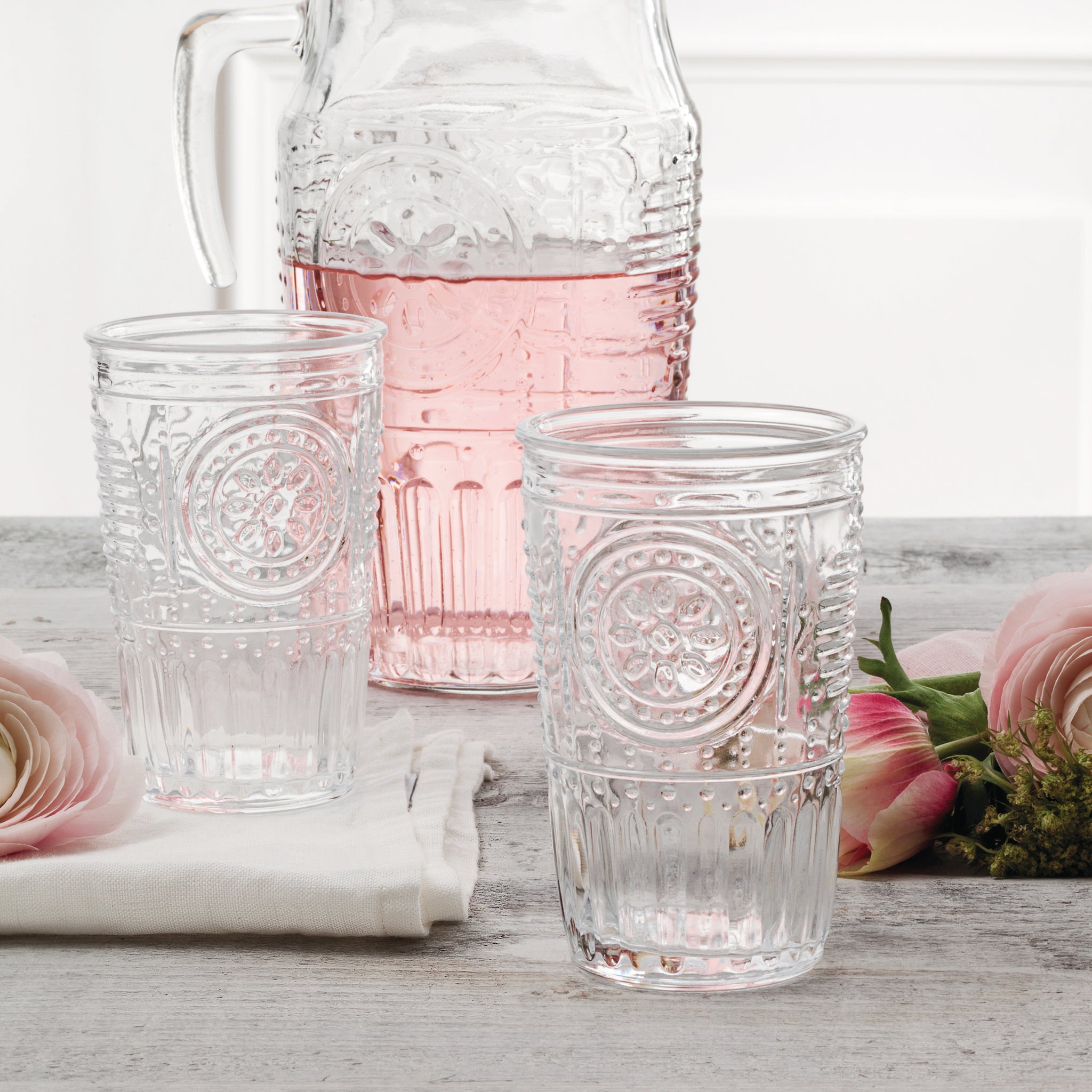 Bormioli Rocco Romantic 11.5 oz. Water Drinking Glasses (Set of 4)