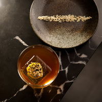 Side view of Swirl 7.25 oz. Rum Drinking Glasses (Set of 12)