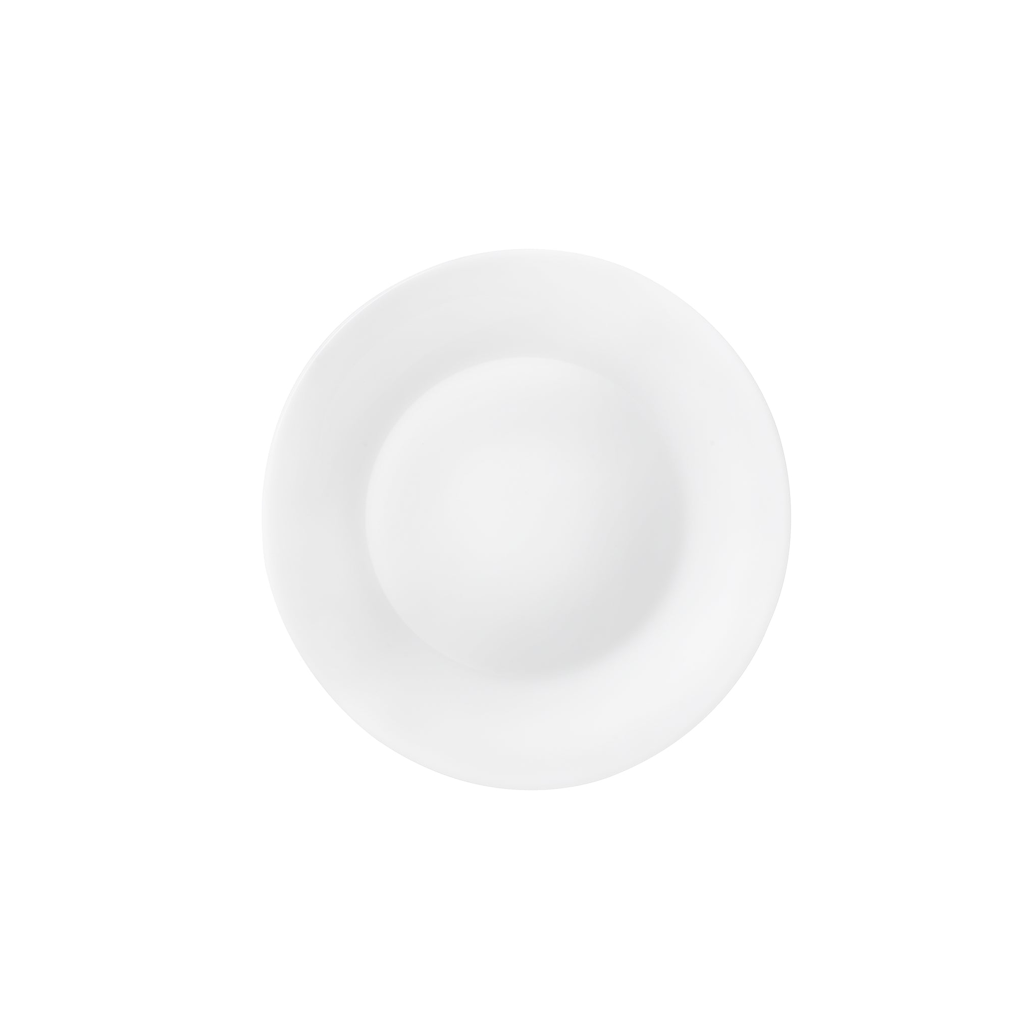 Bormioli Rocco White Moon 7.87" Opal Glass Dessert Plate (Set of 24)