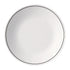 Bormioli Rocco White Moon Chiaroscuro 8.75" Opal Glass Soup Plate, Unico (Set of 24)