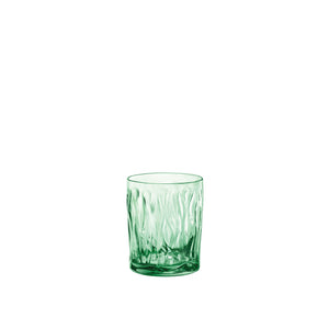Bormioli Rocco Wind 10.25 oz. Water Drinking Glasses, Cool Green (Set of 6)