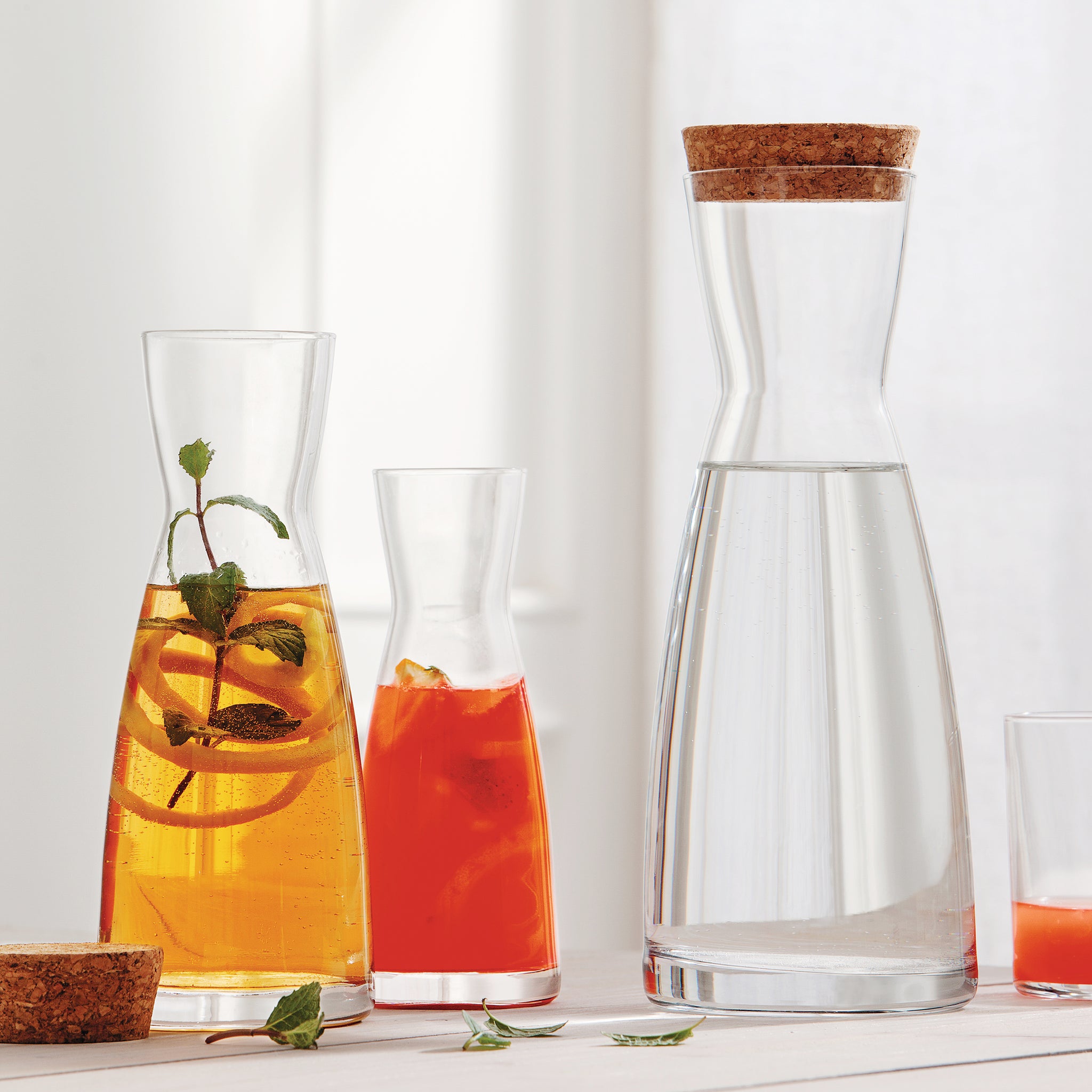 Bormioli Rocco Ypsilon 36.5 oz. Carafe (Set of 6)