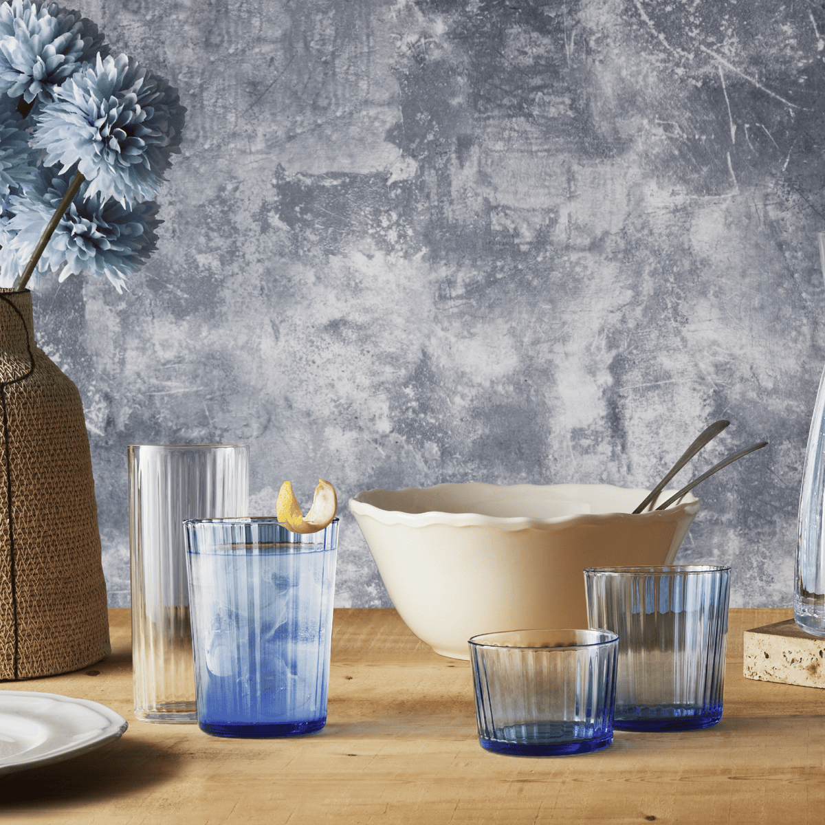 Exclusiva Sapphire Blue Collection lifestyle