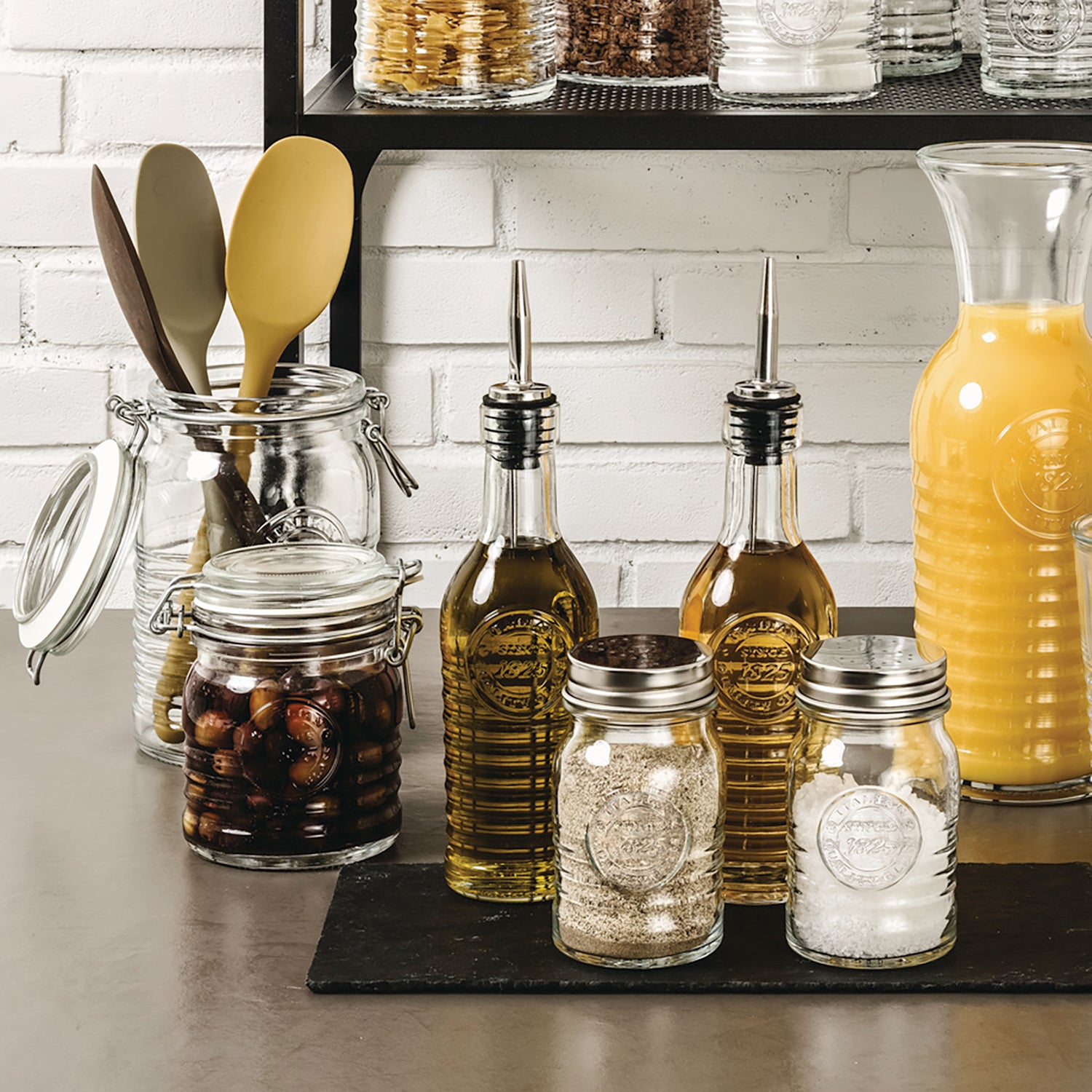 Officina 1825 Bottle with Pourer Stopper