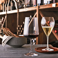 SWEET HOME Set 6 coppe champagne in vetro CL 27 cod.BC00443ZZ cm  21,5x32x14h by Varotto & Co. : : Casa e cucina