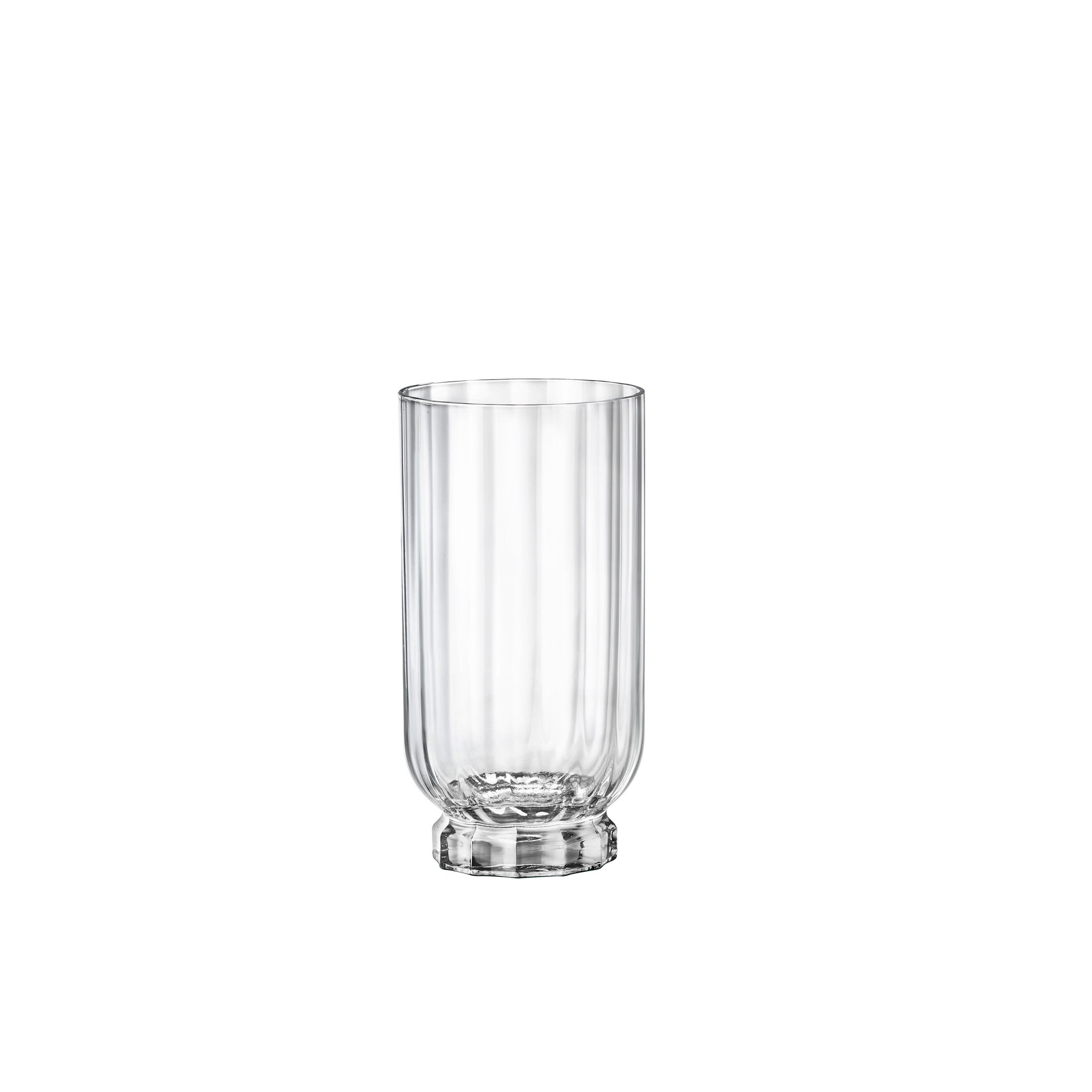 Florian 14.5 oz. Beverage Drinking Glasses (Set of 4)
