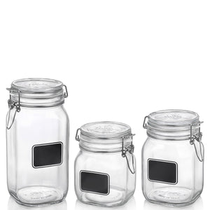 Fido 25.25 oz. Food Jar, Chalkboard (Set of 12)