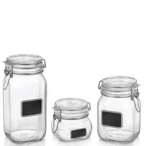 Fido 17.5 oz. Food Jar, Chalkboard (Set of 12)