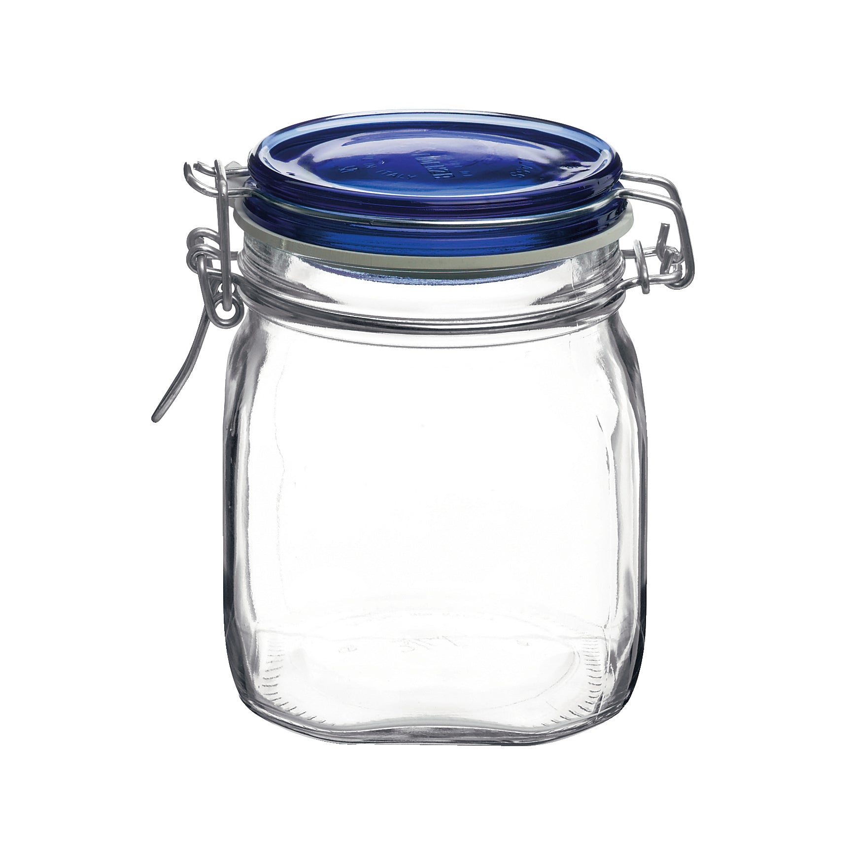 Fido 25.25 oz. Food Jar, Blue Top (Set of 12)