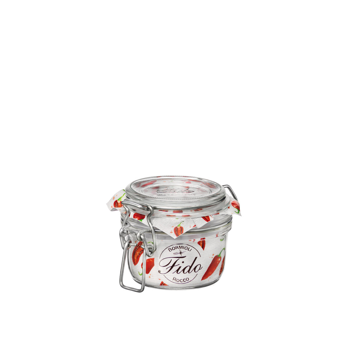 Fido Cylinder 4.25 oz. Food Jar, Clear (Set of 12)