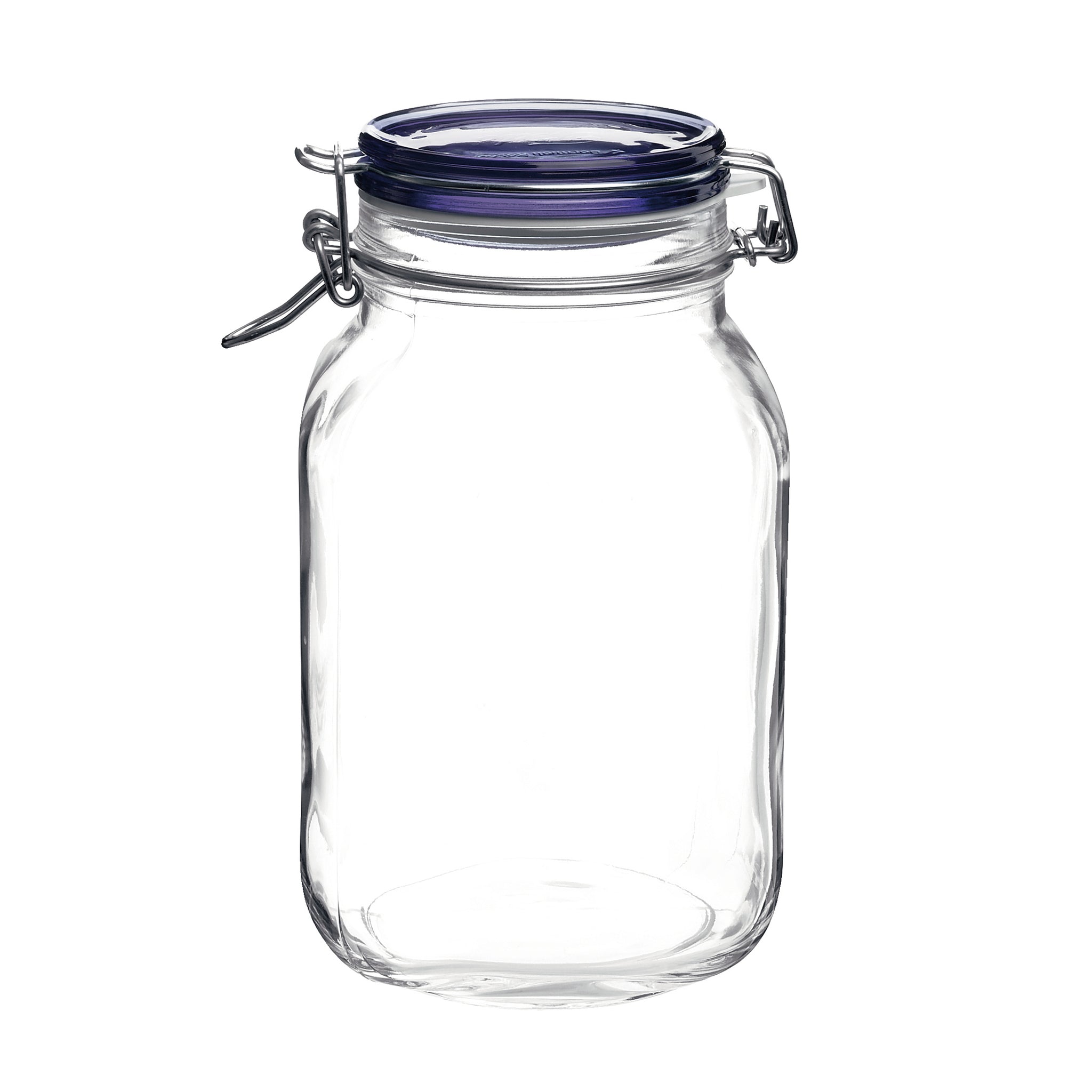 Fido 67.75 oz. Food Jar, Blue Top (Set of 6)