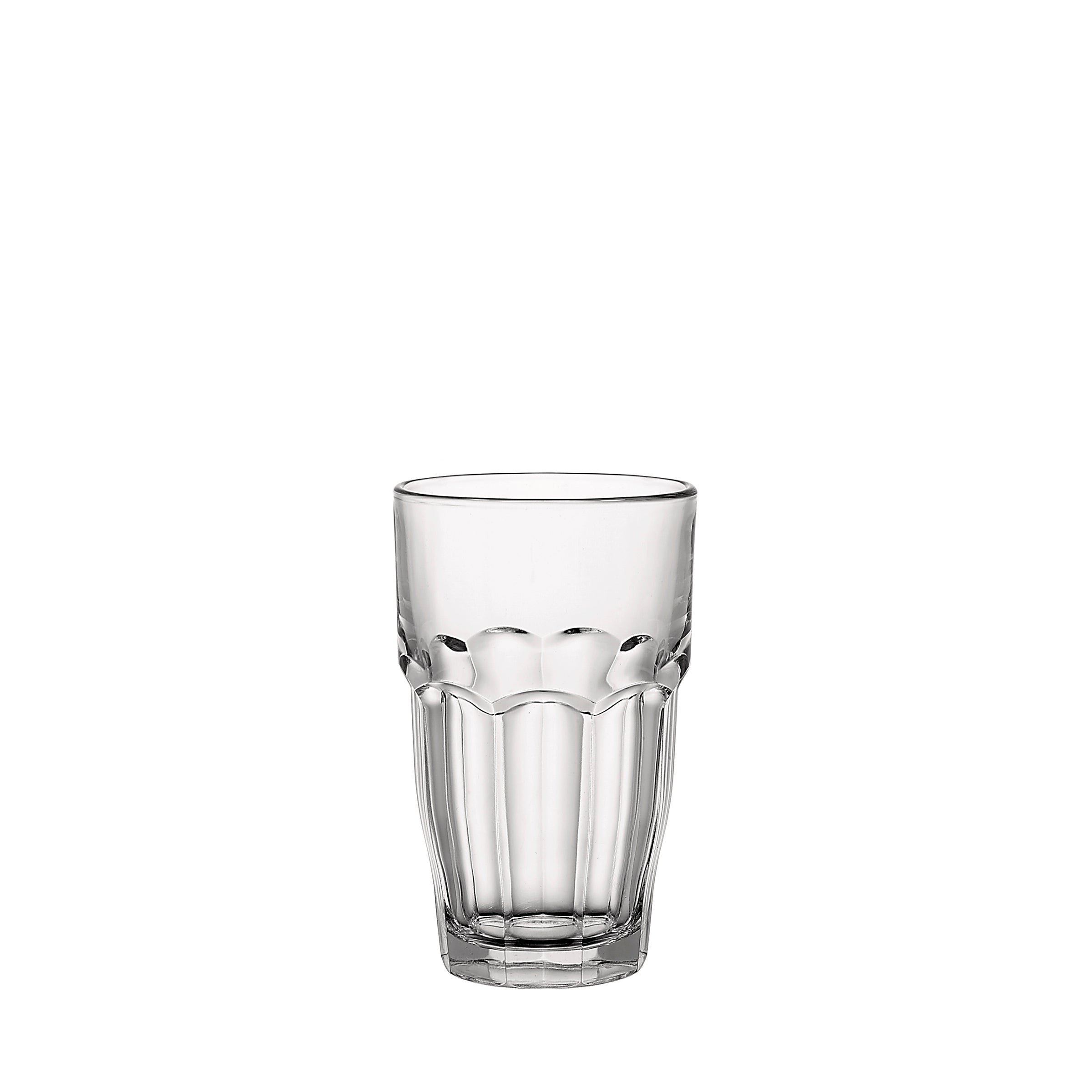 Bormioli Rocco Rock Bar Cooler Glasses 16.25 oz, 6 Count (Pack of 1), Clear