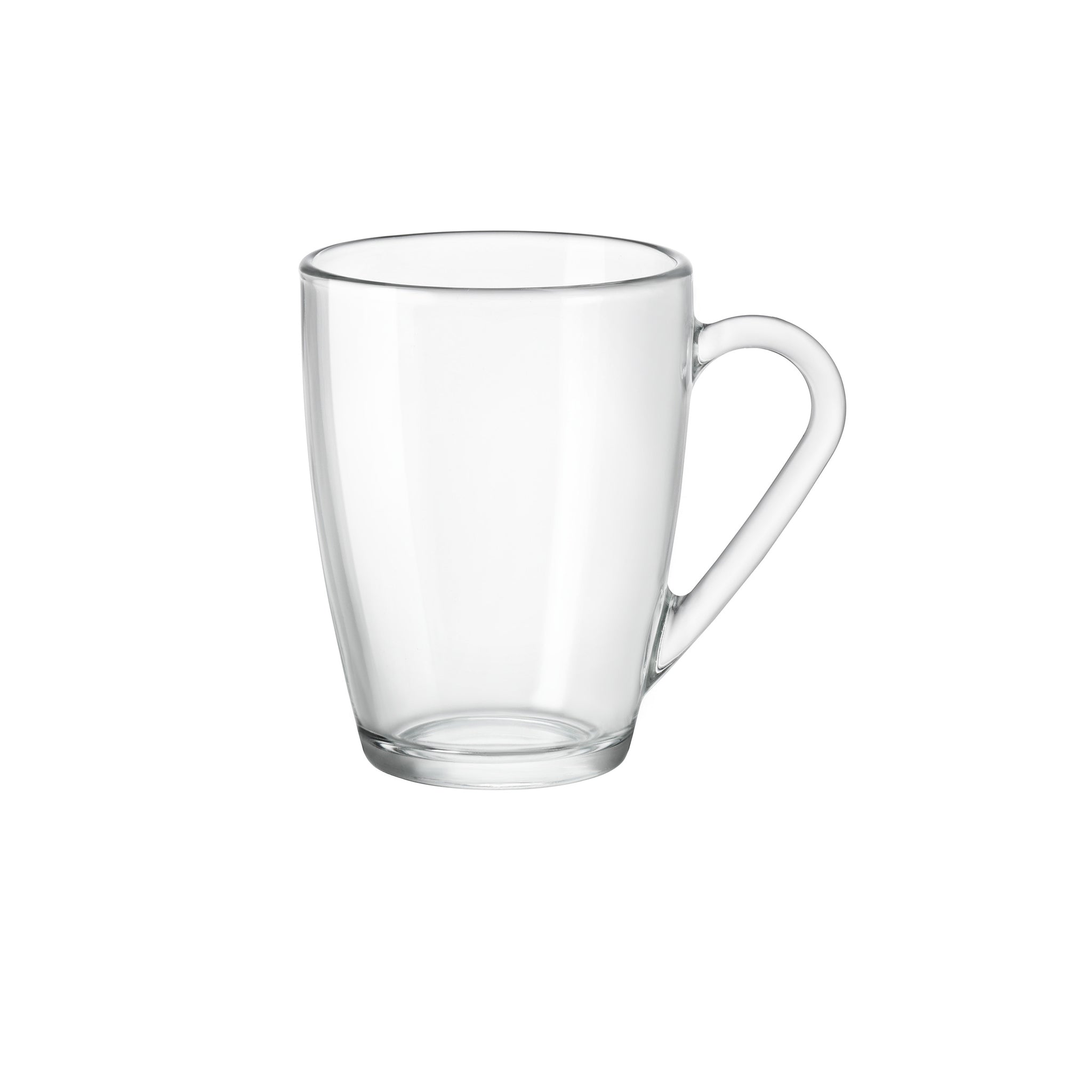 Icon 10.5 oz. Glass Coffee Mugs (Set of 6)