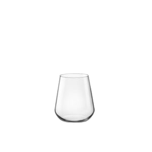 InAlto Uno 14.25 oz. Stemless Wine or DOF Drinking Glasses (Set of 6)