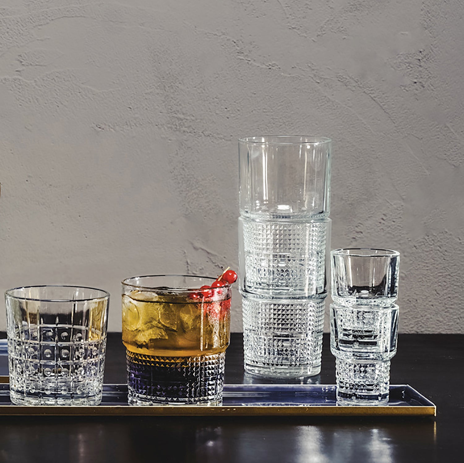 Stackable Drinking Glasses