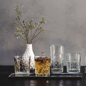Bartender 13.25 oz. Stone DOF Drinking Glasses (Set of 4)