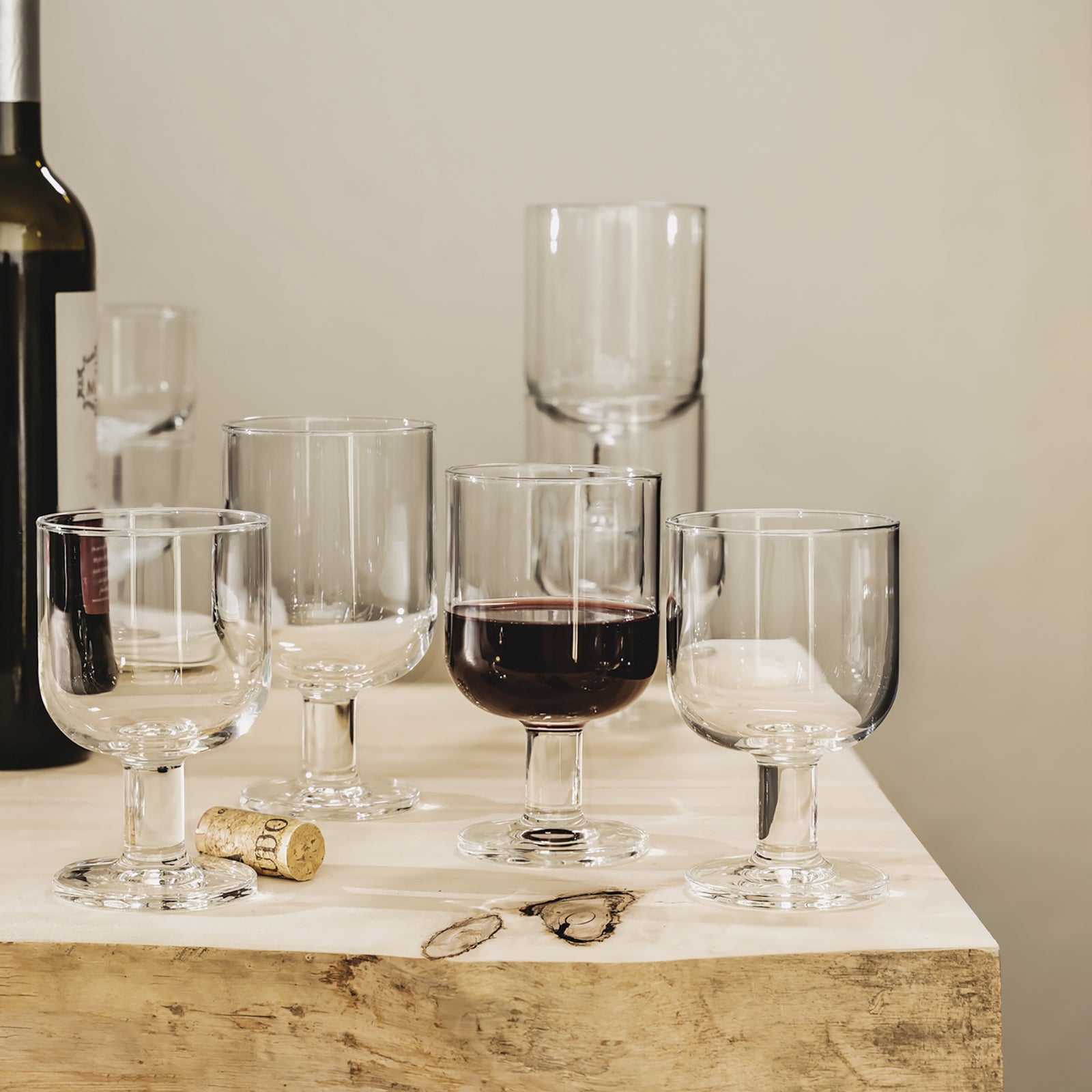 Bormioli Rocco Electra 14.75 oz. Medium Wine Glasses (Set of 6