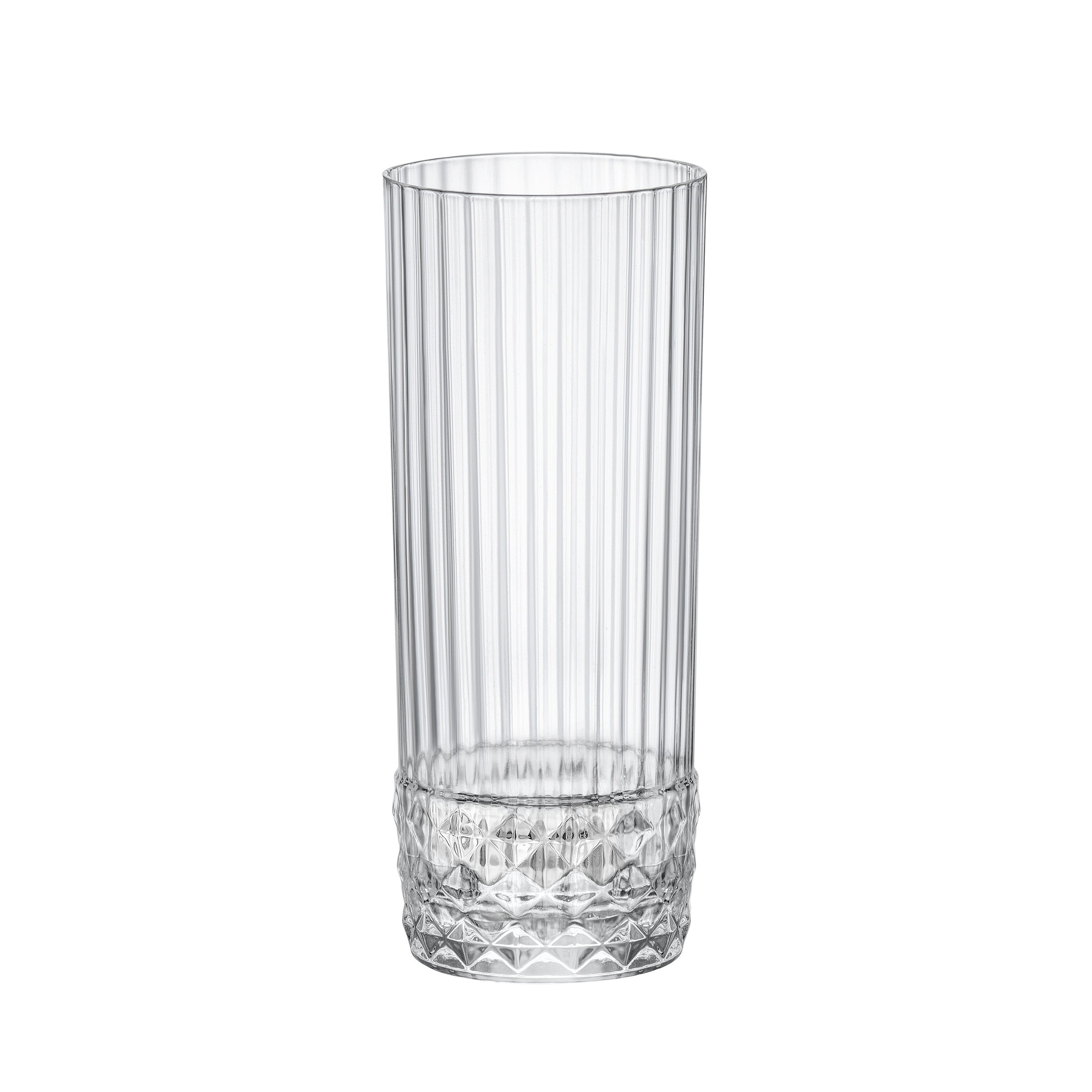 America '20s 13.5 oz. Long Drink Drinking Glasses (Set of 4) – Bormioli  Rocco USA