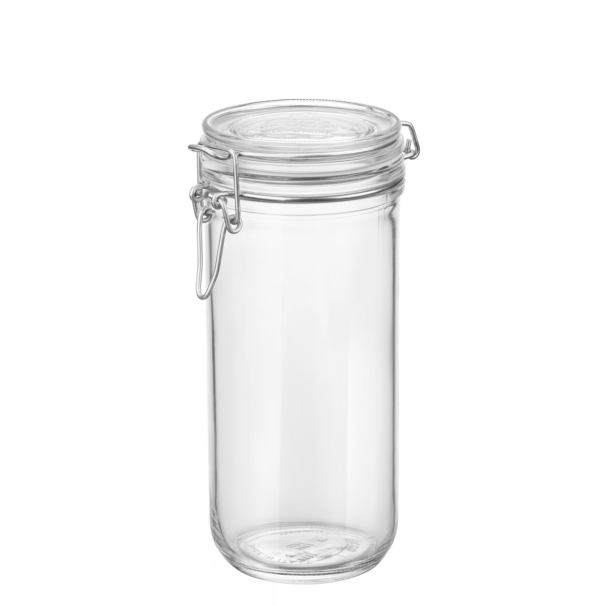Bormioli Rocco Glass Fido Jars - 135.75 Oz (4 Liter) Airtight lid for  Fermenting, Preserving, with Chalkboard Labels - 2 Pack - Bed Bath & Beyond  - 29043351