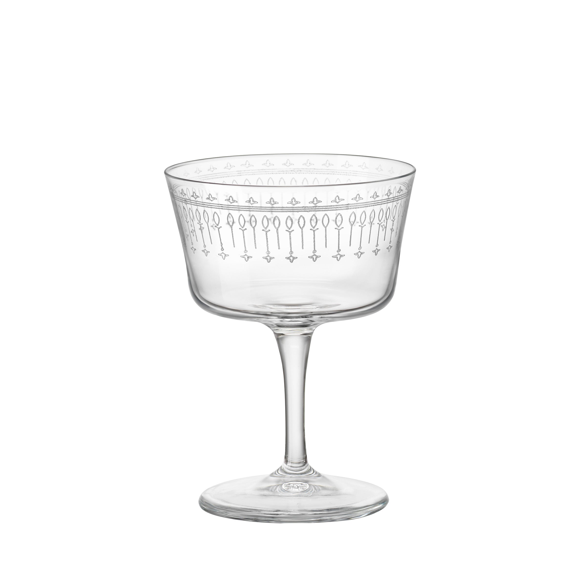 PARNOO Cocktail Glasses 8 Ounce - Set of 8 Seamless