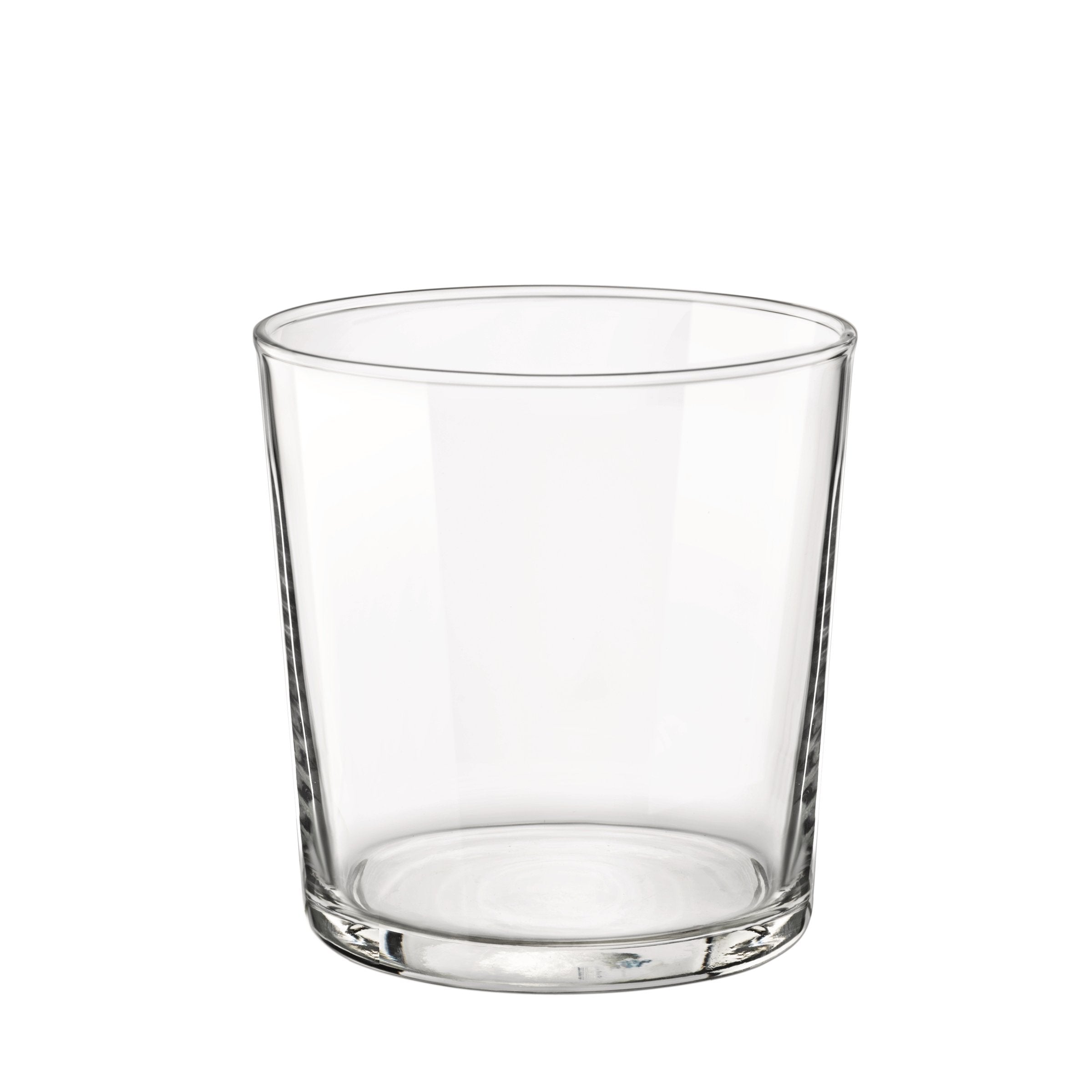 Bormioli Rocco Bodega Glassware, 12-Piece Medium 12 oz Drinking Glasses For  Water, Beverages & Cocktails, Tempered Glass Tumblers, Clear