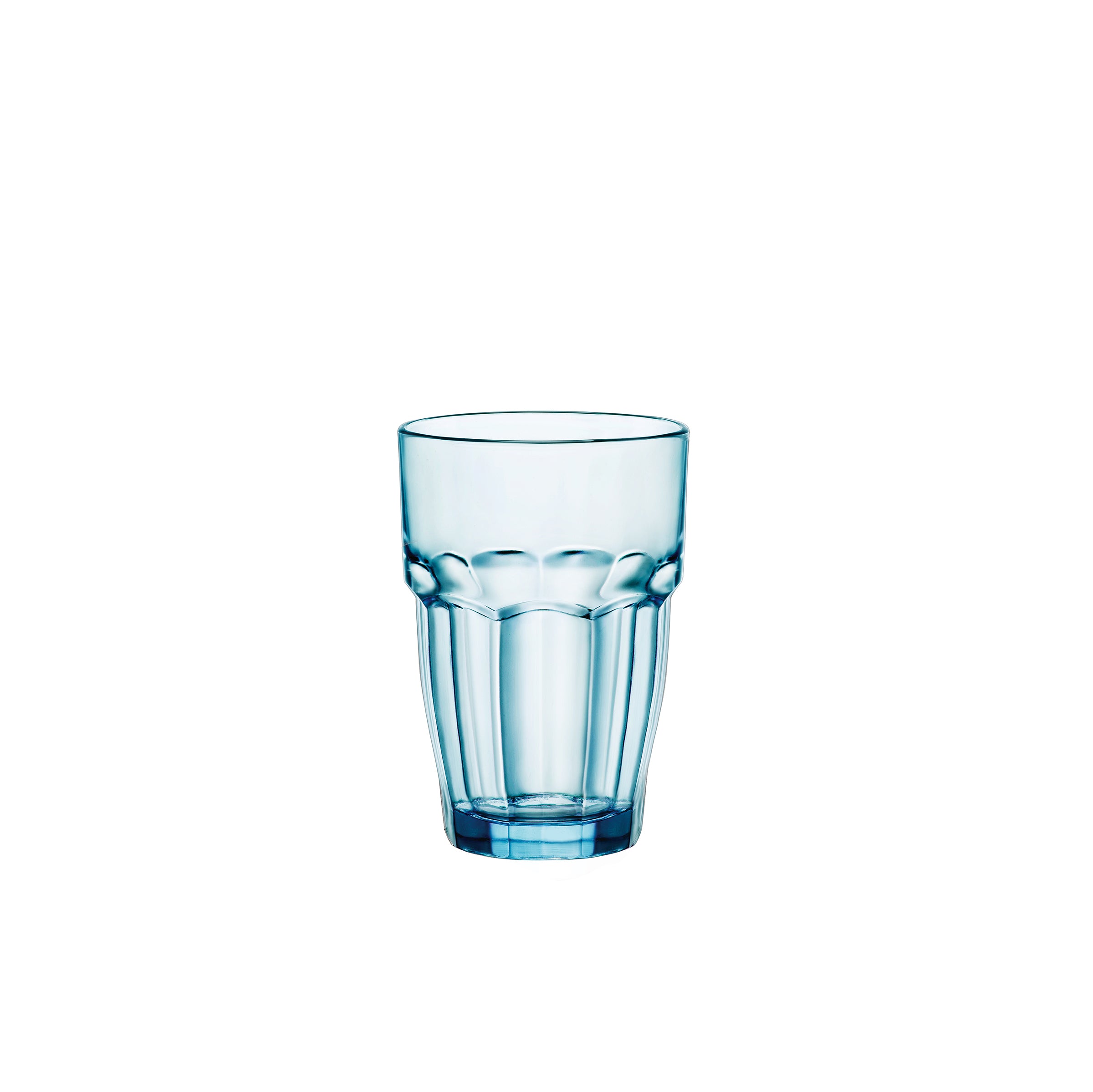Bormioli Rocco Rock Bar Beverage Glass, Set of 6 - Blue