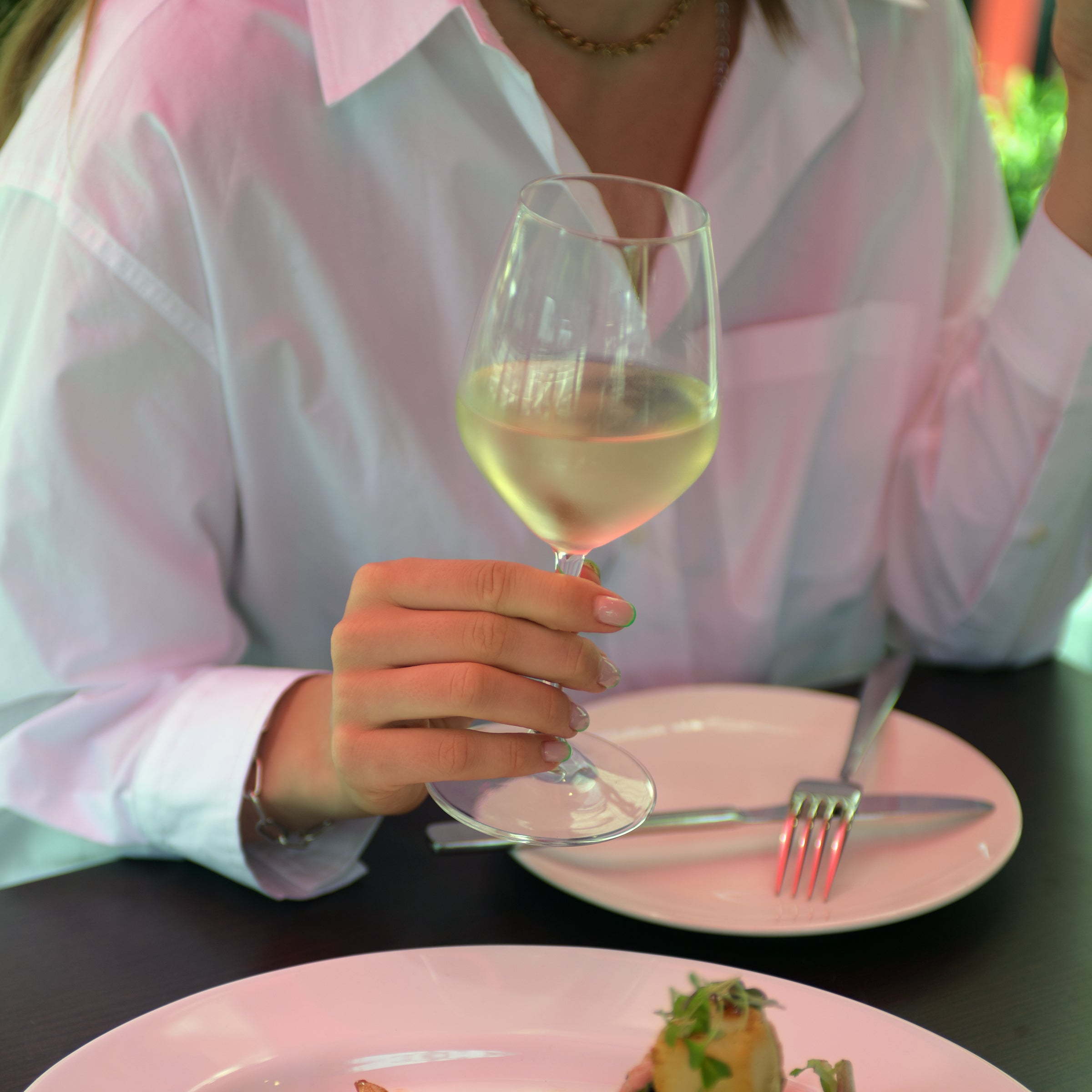 Disc - Restaurant  14.75 oz. White Wine Glasses (Set of 4) - Bormioli Rocco USA